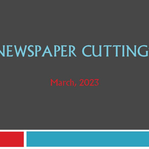 March, 2023
